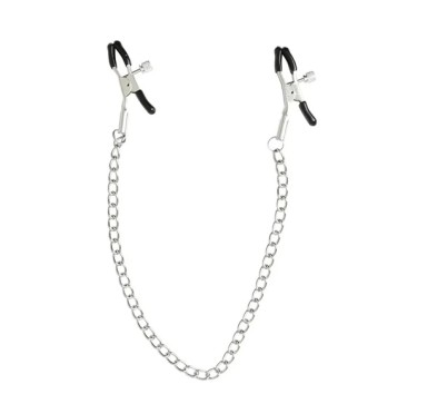 Zaciski na sutki - S&M Chained Nipple Clamps